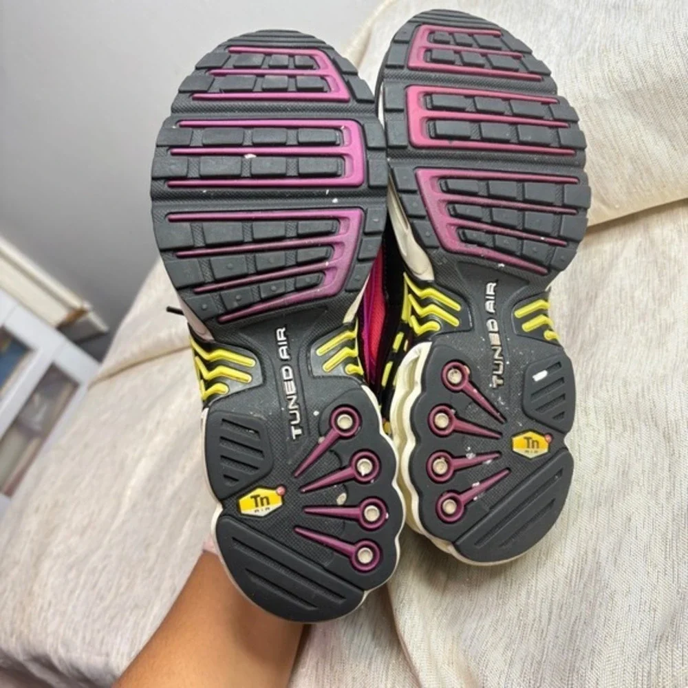 Nike Air Max Plus III TN Tuned Air TD Size 6Y Sneakers Sunset Ombre 7.5